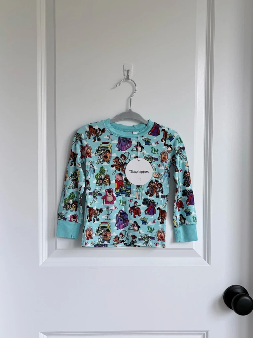 🧸Showstoppers Disney Pixar Toy Story Bamboo Two Piece Pajama Set NWT *RARE*